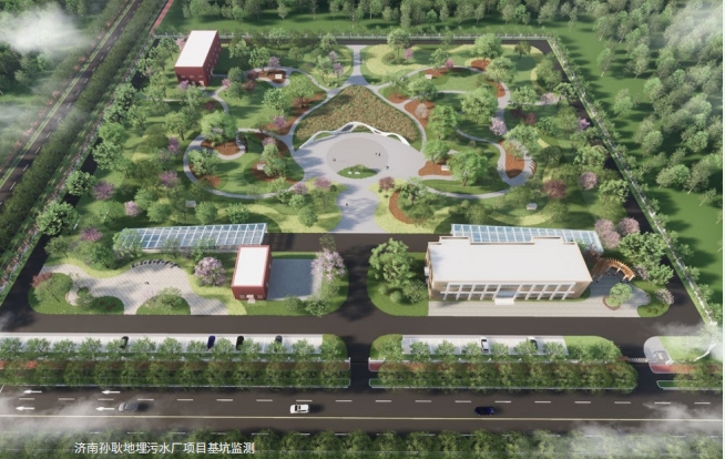 濟(jì)南孫耿地埋污水廠項(xiàng)目基坑監(jiān)測